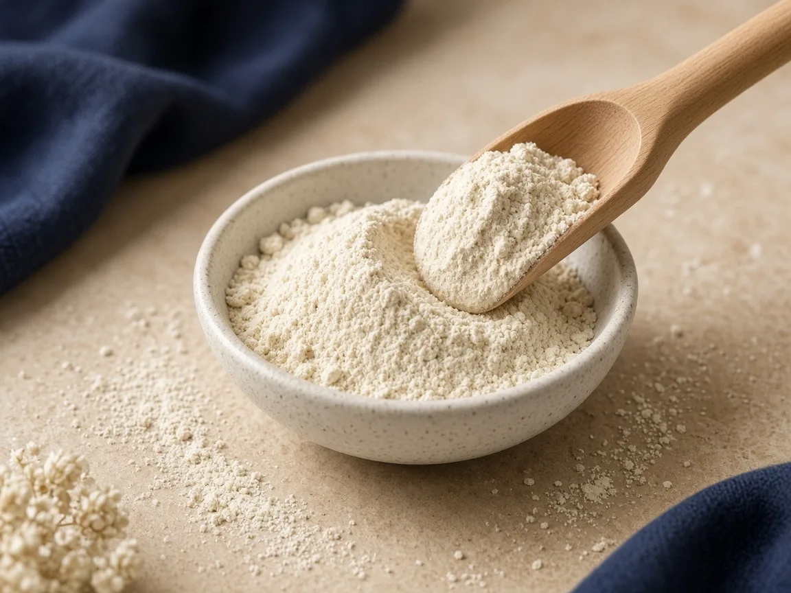 Nufur powder scoop with named actives